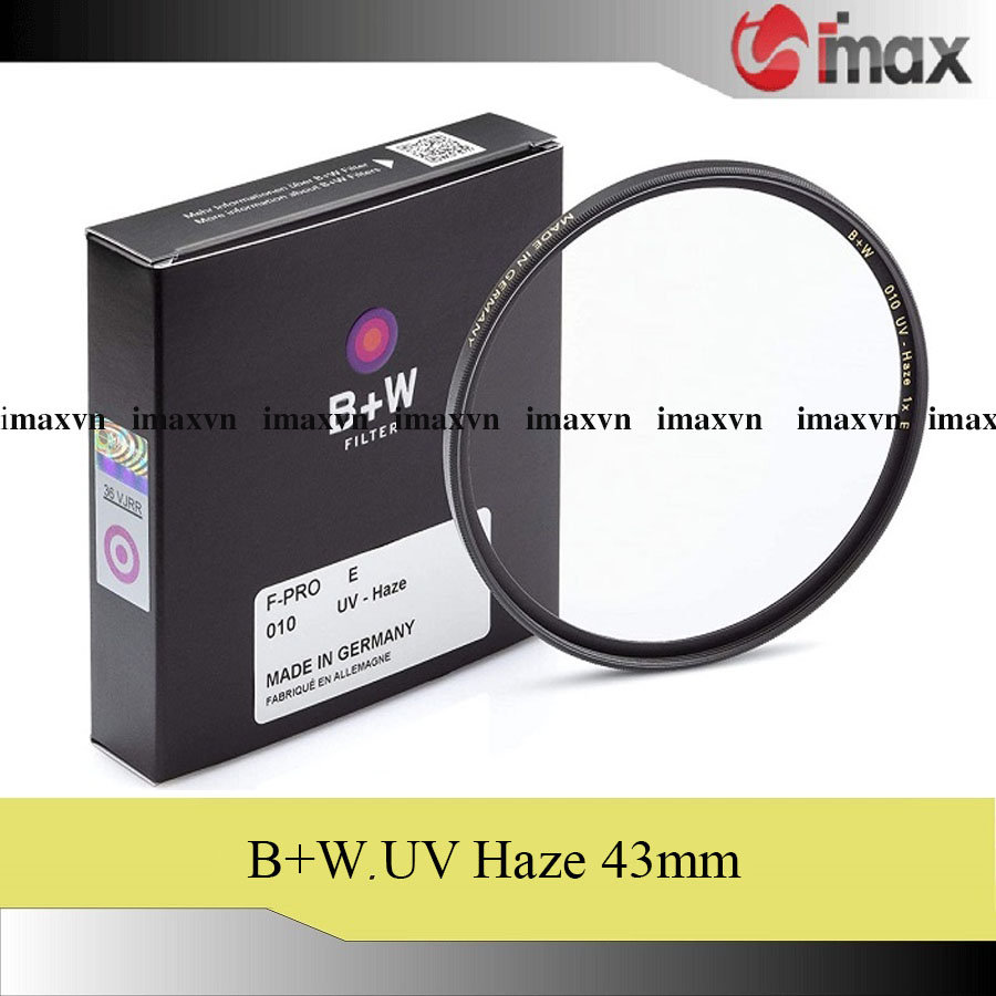 Kính lọc filter b+w f-pro 010 uv-haze e 43mm