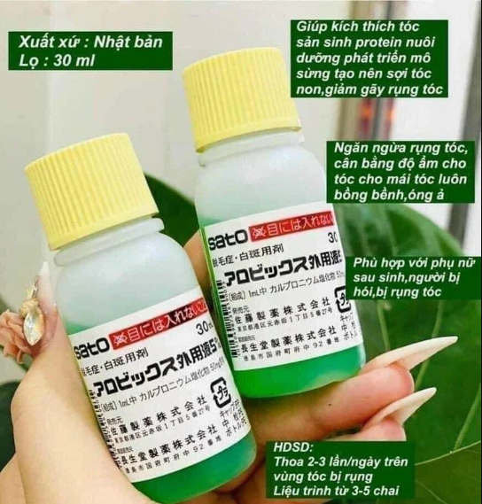 Tinh Chất Kích Thích Mọc Tóc Thảo Dược SATO Nhật Bản - 30ml