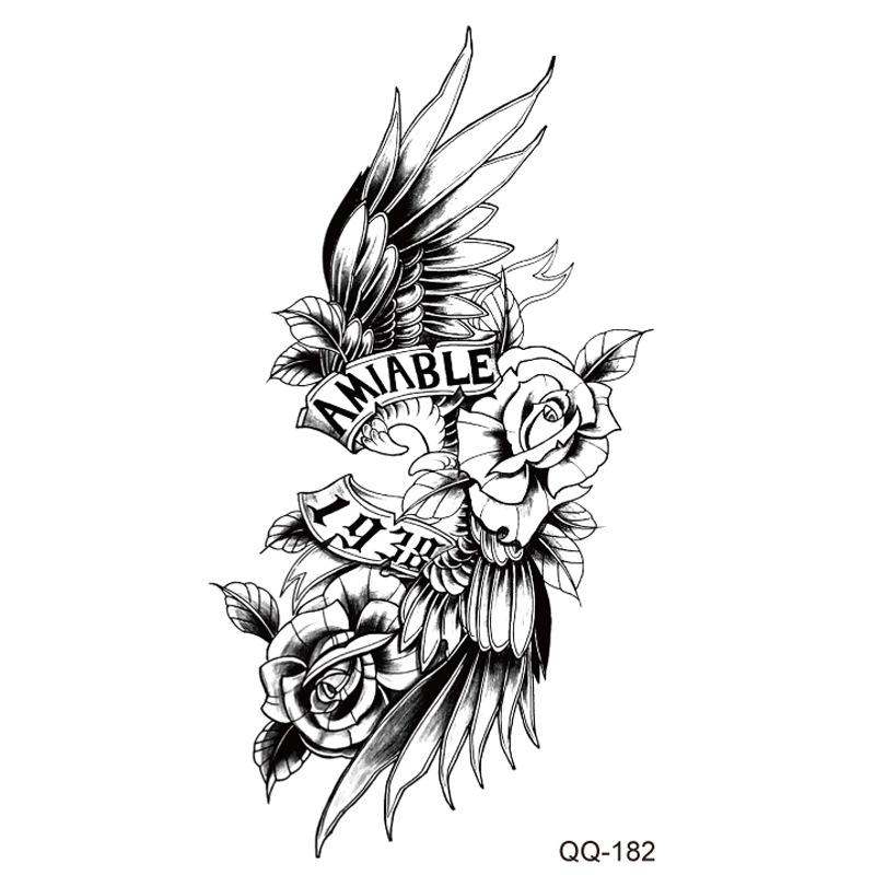 Tattoo stickers temporary waterproof 10x6cm more choice