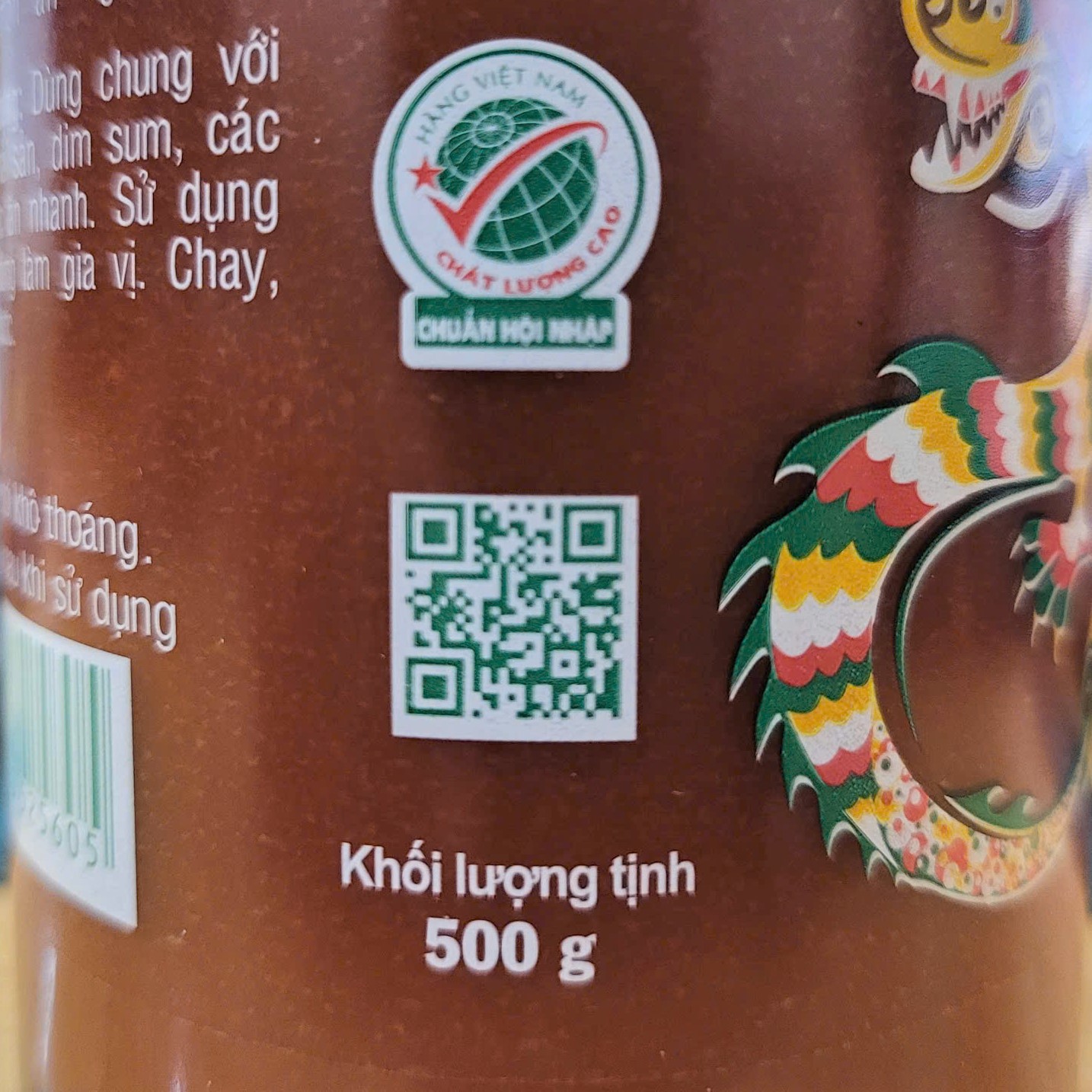 (Chai 500g) TƯƠNG ỚT SRIRACHA VỊ HẢO Sriracha Chilli Sauce