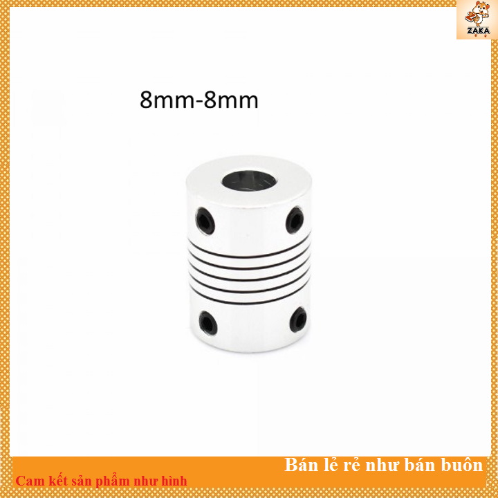 Khớp Nối Mềm Trục 8mm-8mm