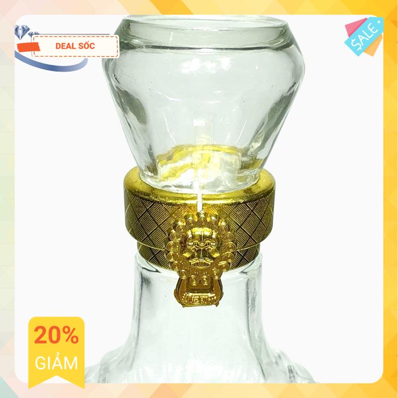 Chai Thủy Tinh Đựng Rươu XO 500ML