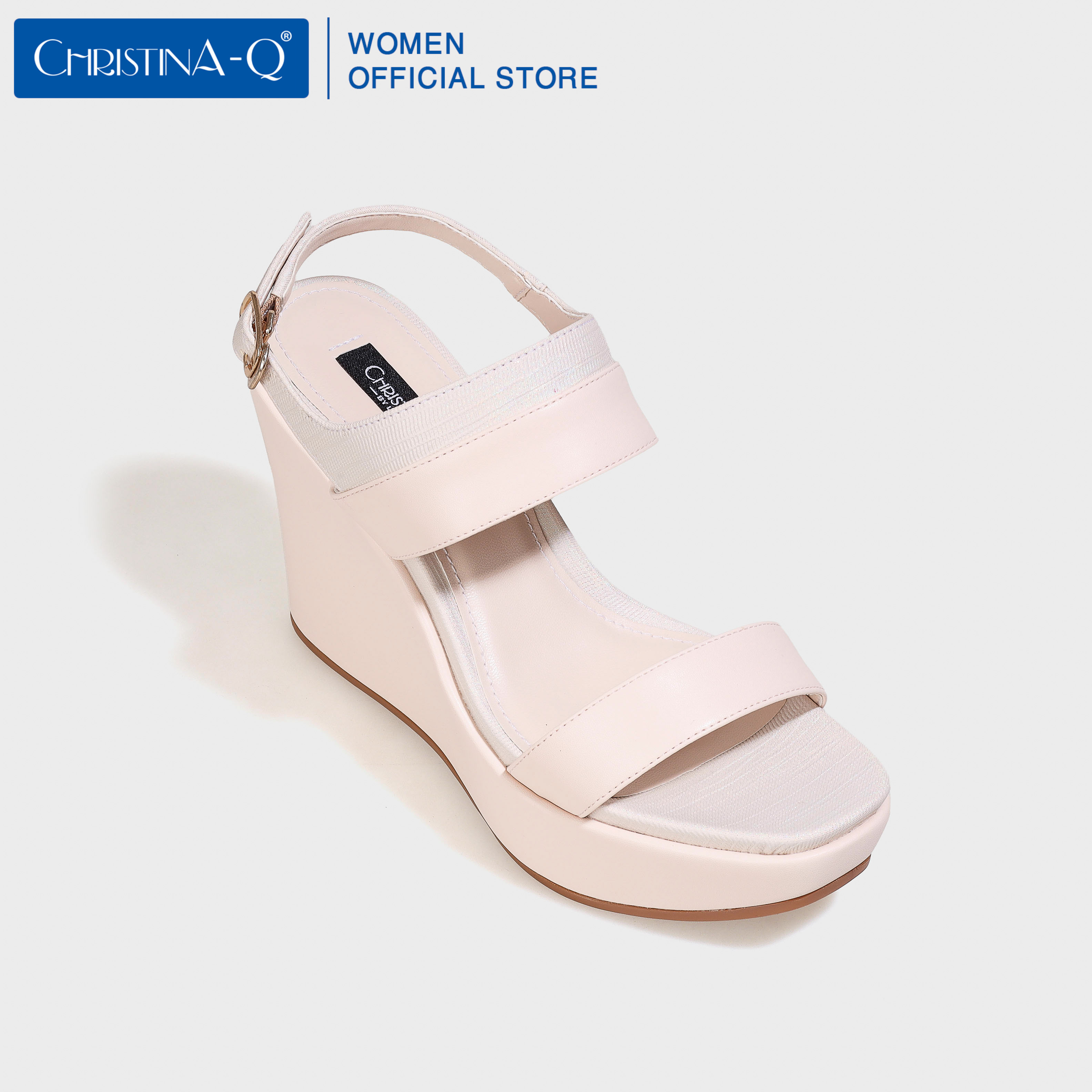 Giày Sandals Nữ Đế Xuồng ChristinA-Q XDX123