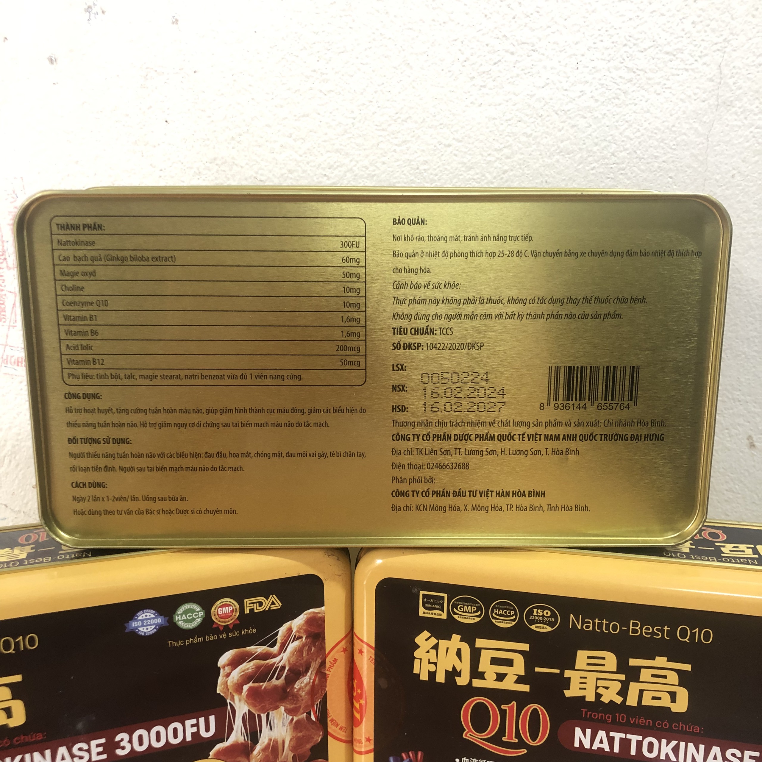 Viên uống chống đột quỵ Natto - Best Q10