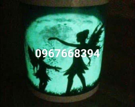 com bo 5 lọ bột 4g (tặng cọ vẽ)