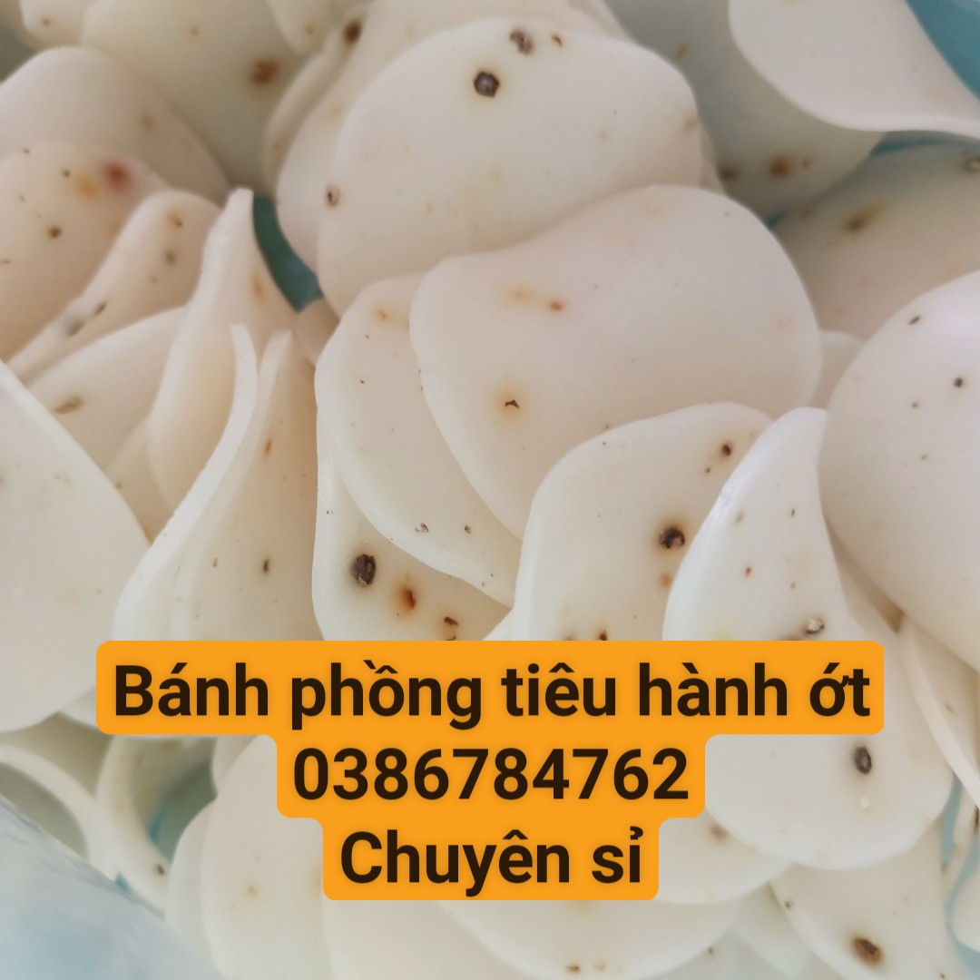 BÁNH PHỒNG TÔM TIÊU TRẮNG 1KG