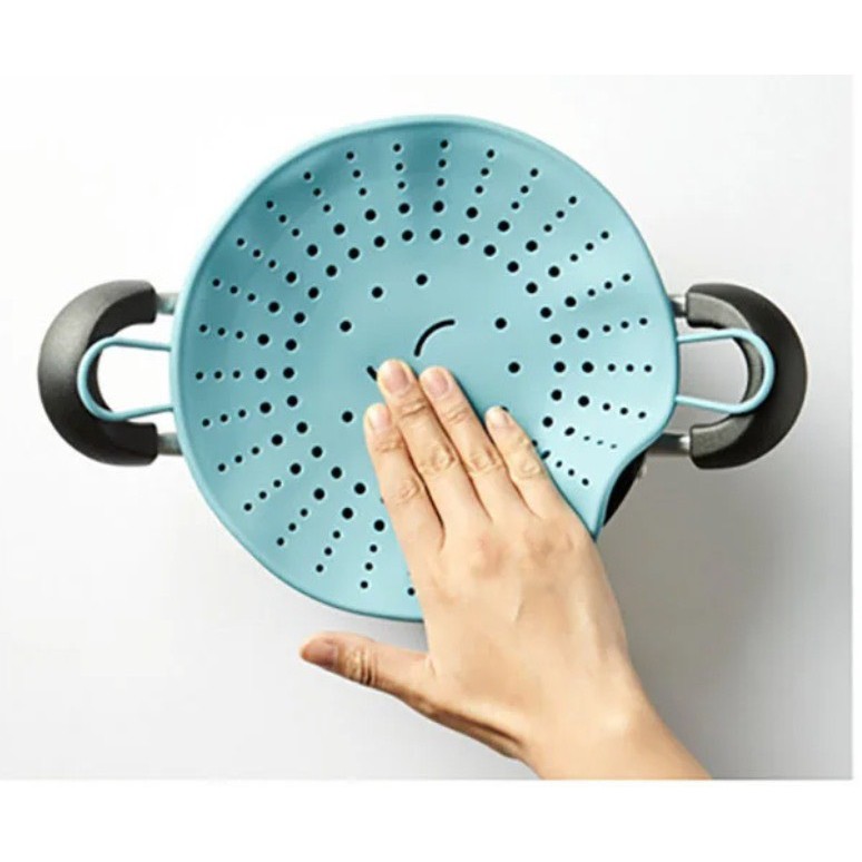 Xửng Hấp Silicone Có Tay Cầm Lock&Lock CKT204