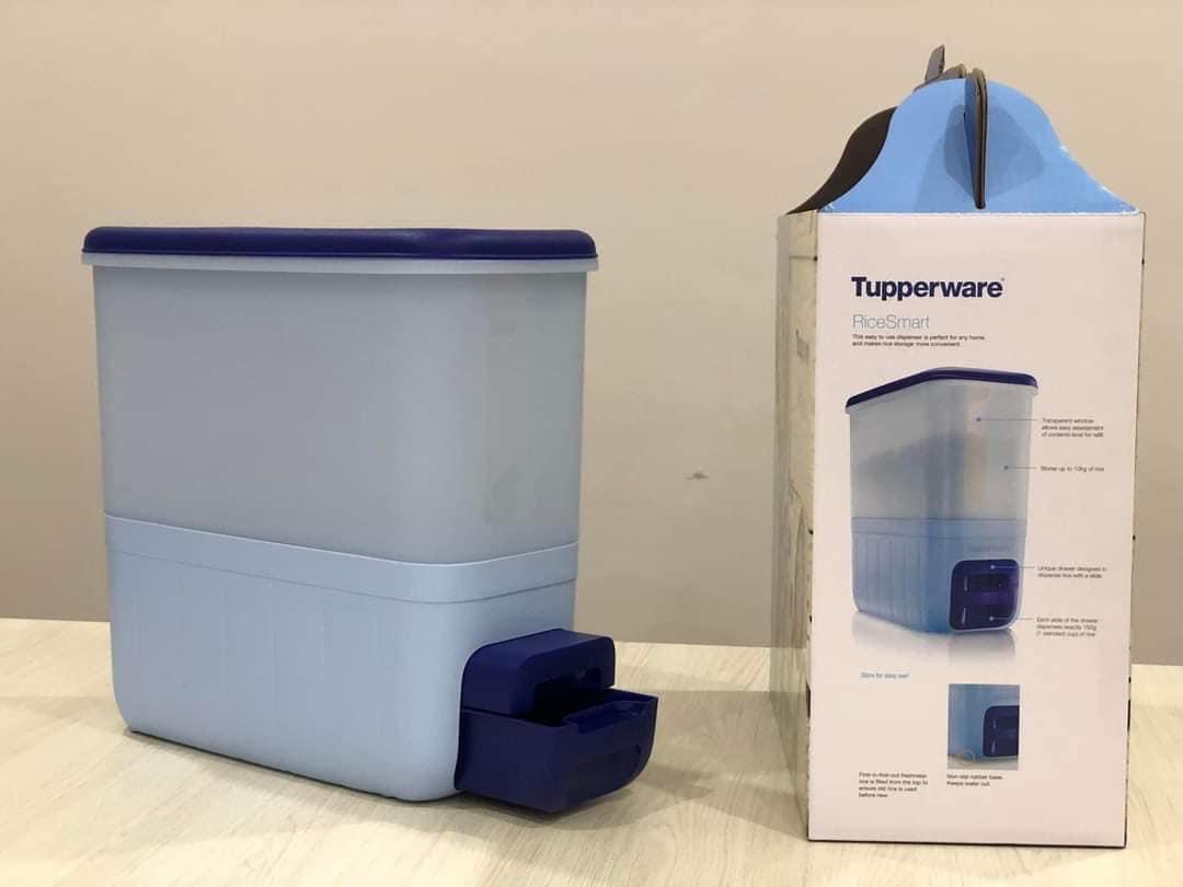 Thùng Đựng Gạo Tupperware Rice Dispencer 10kg (chính hãng)
