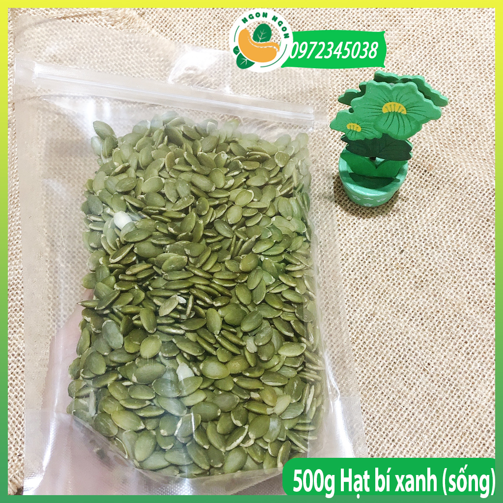 Hạt bí xanh (sống) 500g/1kg