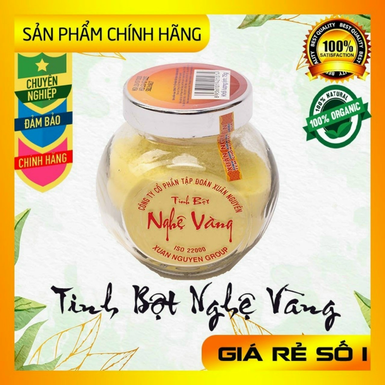 Tinh Bột Nghệ Vàng