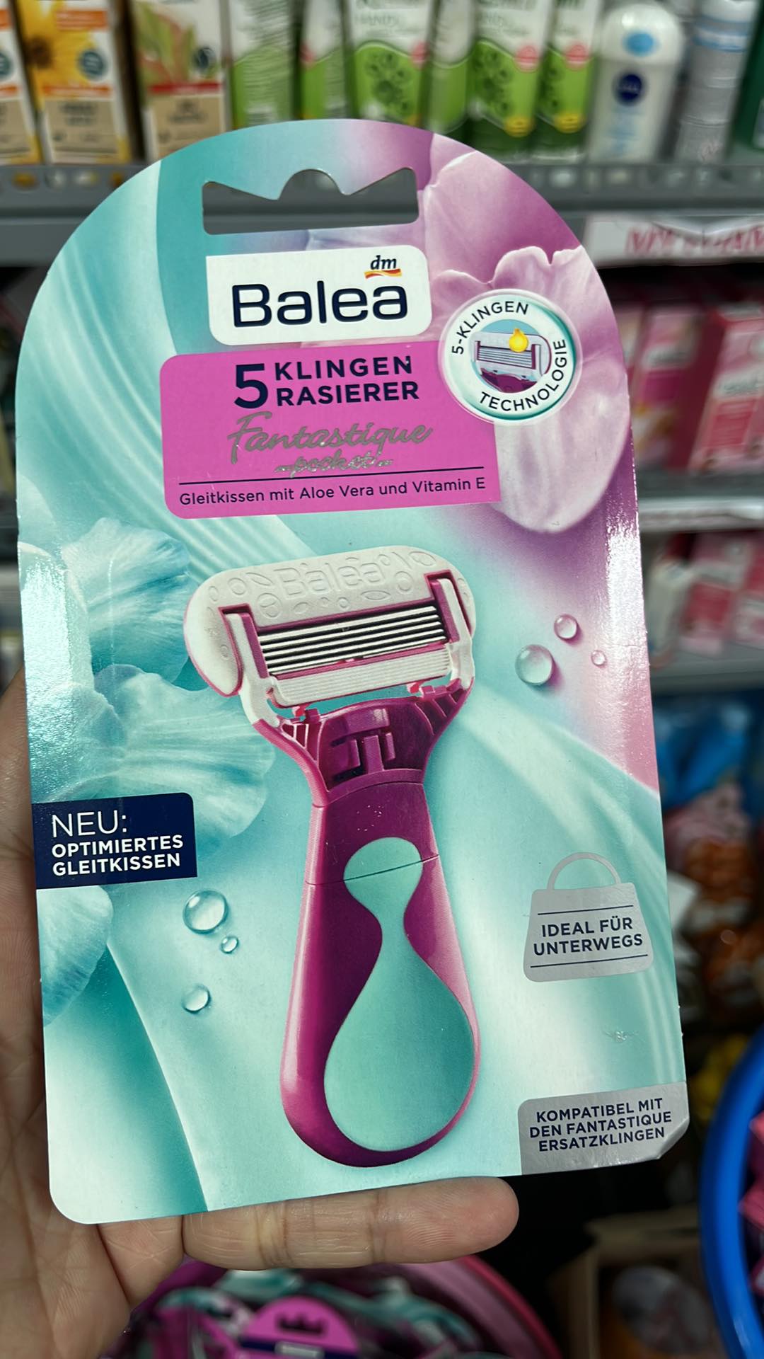 Dao cạo Balea Fantastique Pocket