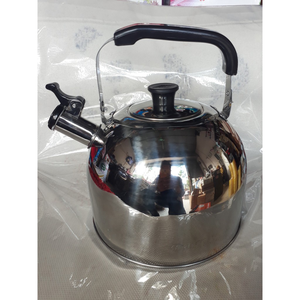 Ấm đun nước Bếp ga Bếp từ 5L Đạt Tường (Có còi báo sôi, Bảo Hành  12 Tháng)