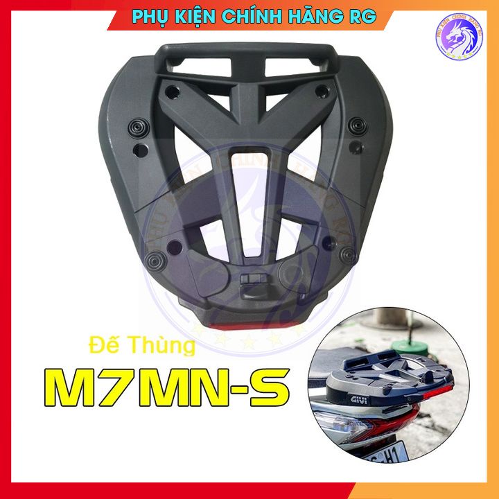 Đế Gắn Thùng Givi M70MN-s Có Đèn led Stop