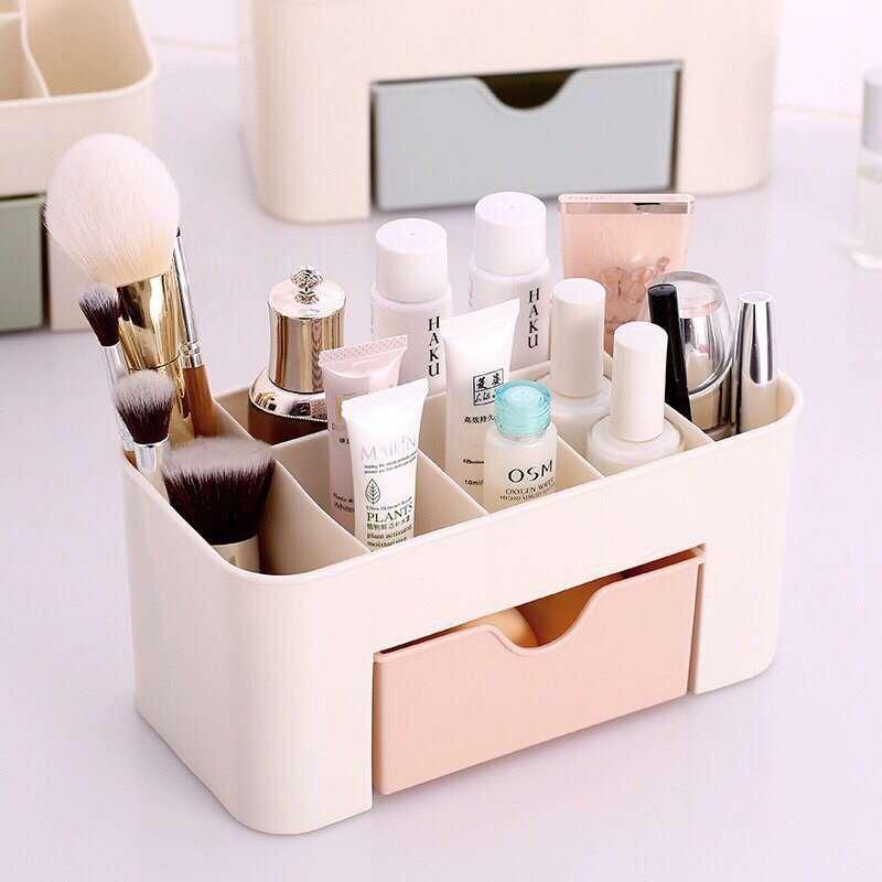 [CƠN LỐC GIÁ SỐC] Tủ đựng mỹ phẩm mini, Tủ đồ trang điểm cho chị em (Màu ngẫu nhiên)