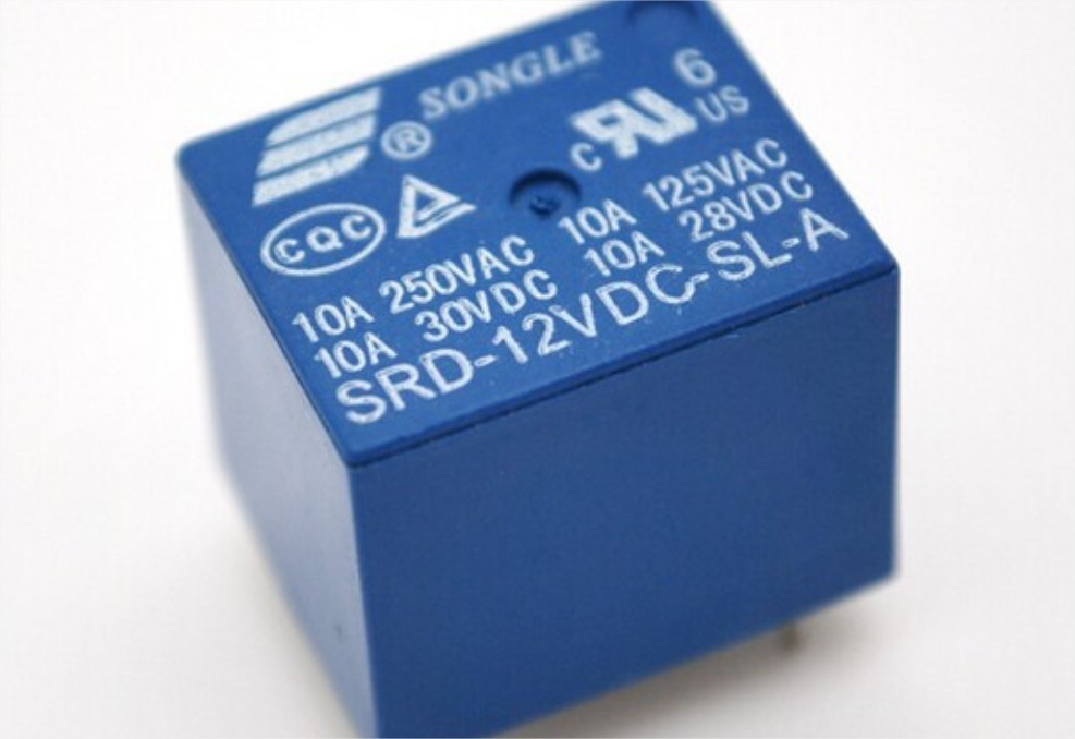 [HCM][Combo] 4 Relay 12V 10A 250VAC (SRD-12VDC-SL-A) màu xanh