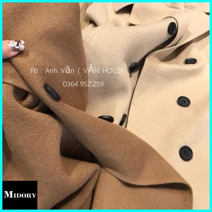 Áo dạ nữ ép , Áo dạ cao cấp dáng dài