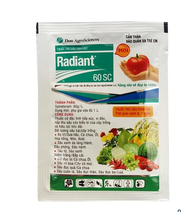 radiant bio pesticide 60sc 15ml/sachet