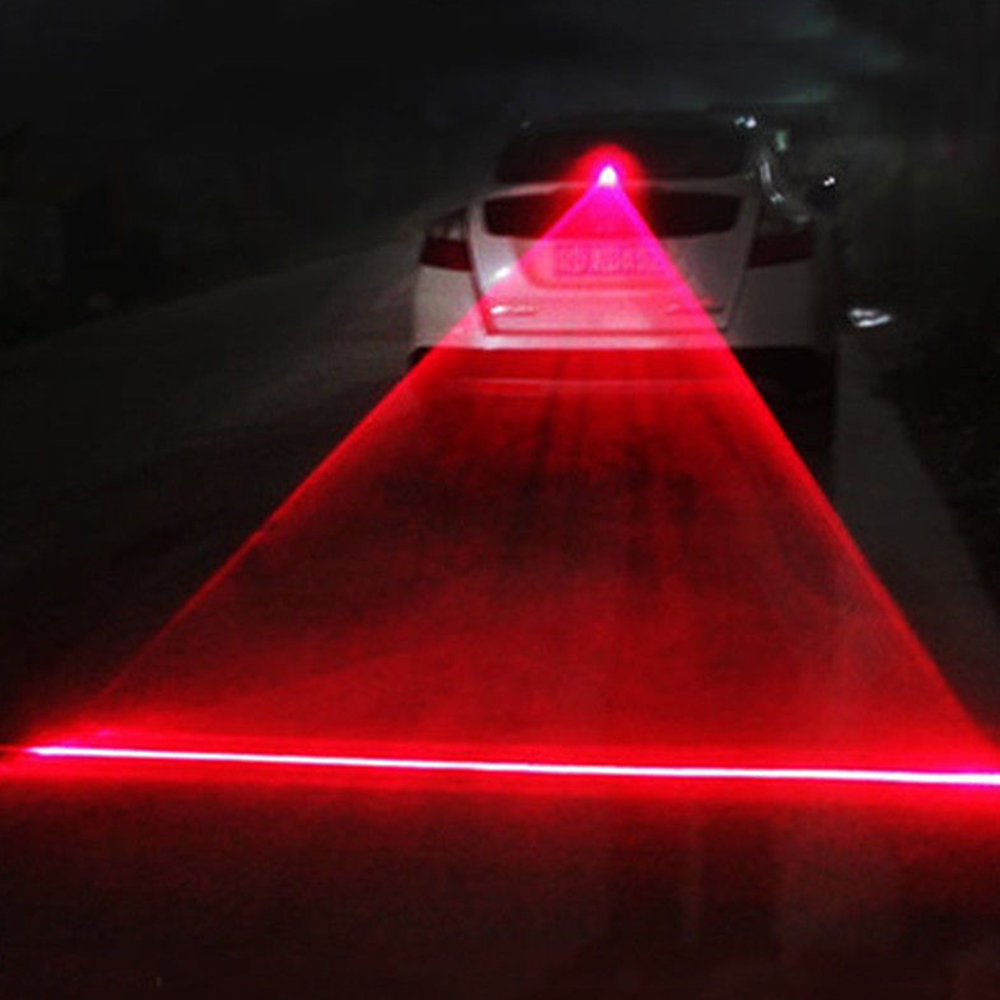 Auto Vehicle Taillight LED Anti-collision Anti-Fog Warning Lamp Fog Light Laser Lamp Car Lights