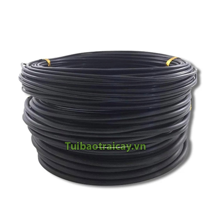 Dây nhôm đen uốn cây 6mm - 1kg