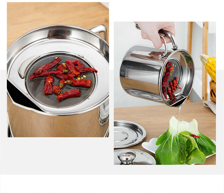 Ca lọc dầu inox 304