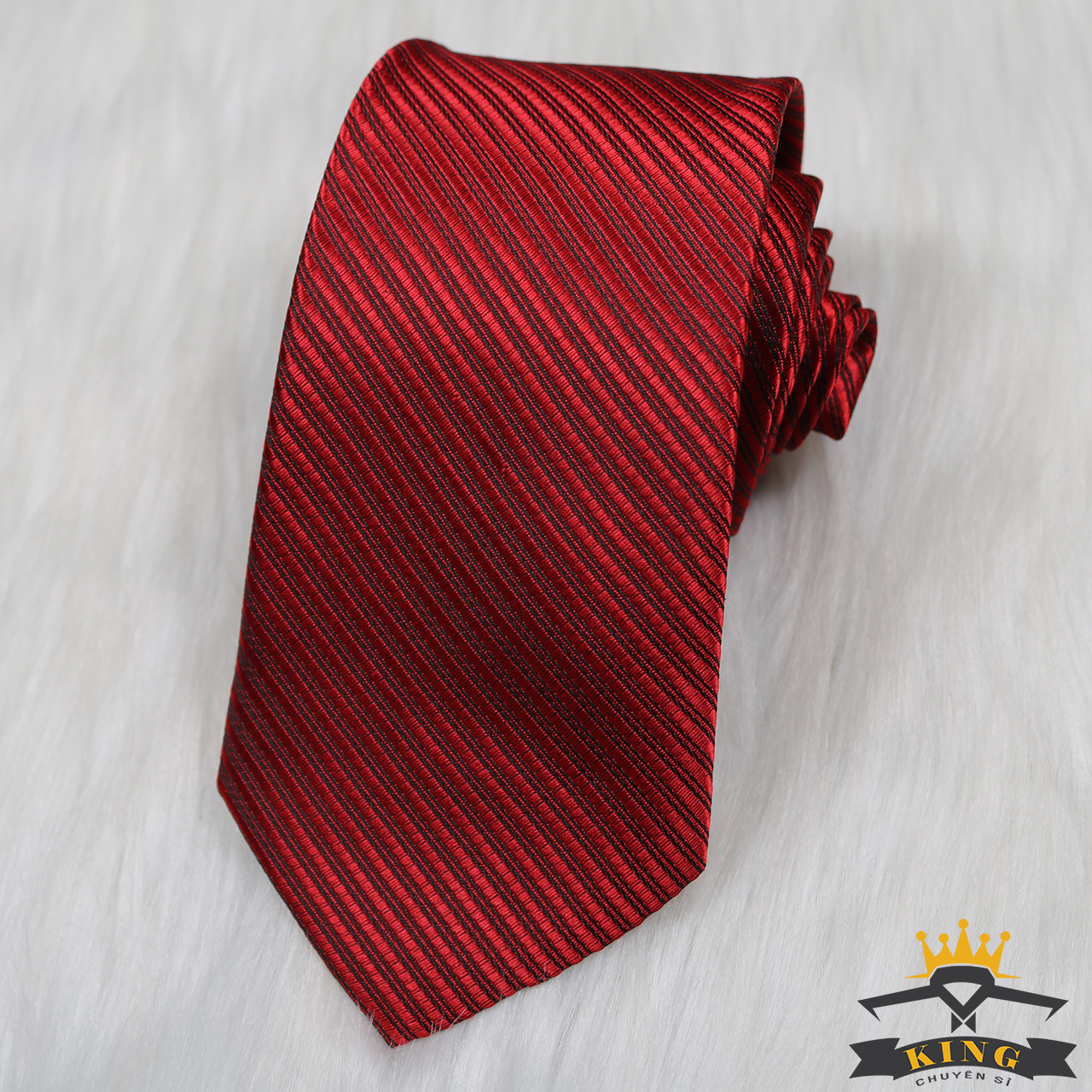 [HCM]Cà vạt nam KING thời công sở cao cấp, Caravat nam bản 8cm đủ màu [C13]