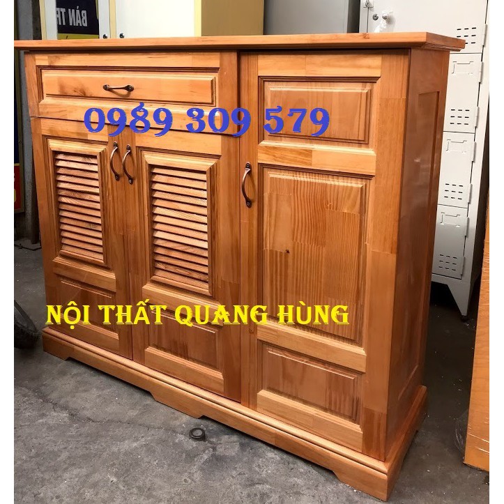 [HCM]TỦ DÉP GỖ THÔNG CAO CẤP HCM