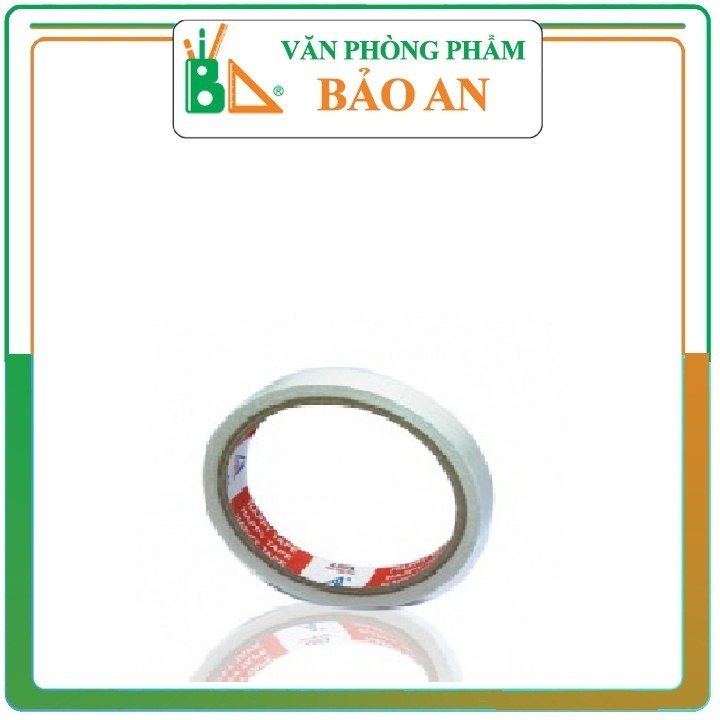 Băng dính 2 mặt loại 1,5cm dày - văn phòng phẩm bảo an