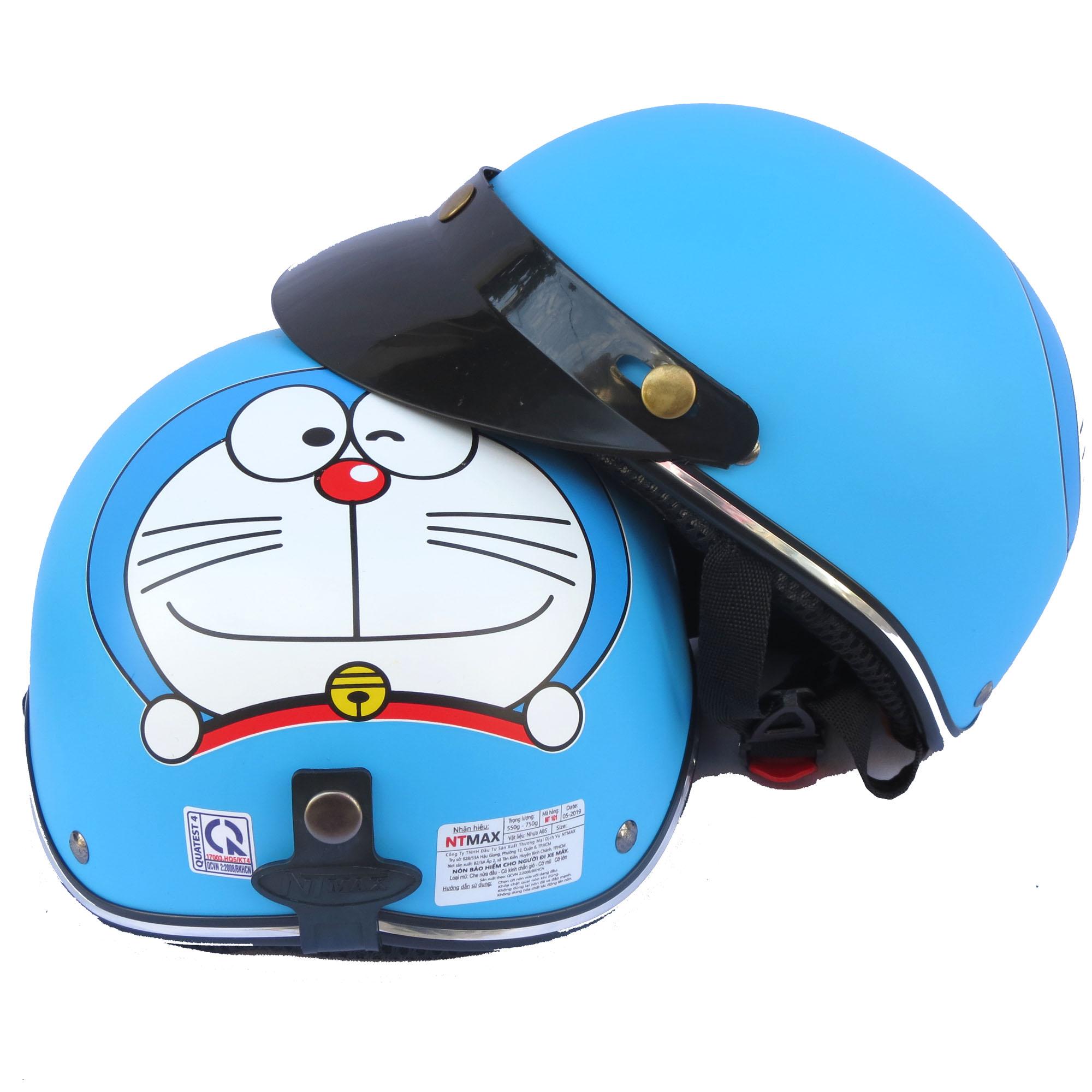 Mũ bảo hiểm NTMAX 1/2 Doremon siêu cute
