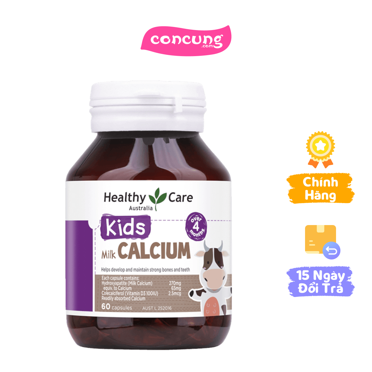 Healthy Care Kids Milk Calcium