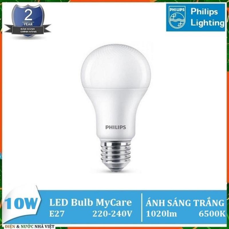 BÓNG ĐÈN PHILIPS LEDBULB MyCare 10W E27 A60 ( TIẾT KIỆM ĐIỆN - ÁNH SÁNG TRẮNG & VÀNG )