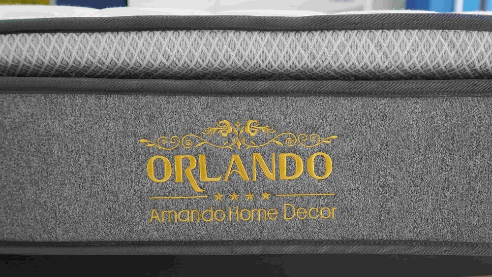[FREESHIP + TRẢ GÓP 0Đ] Nệm lò xo Amando Orlando 25cm đủ size