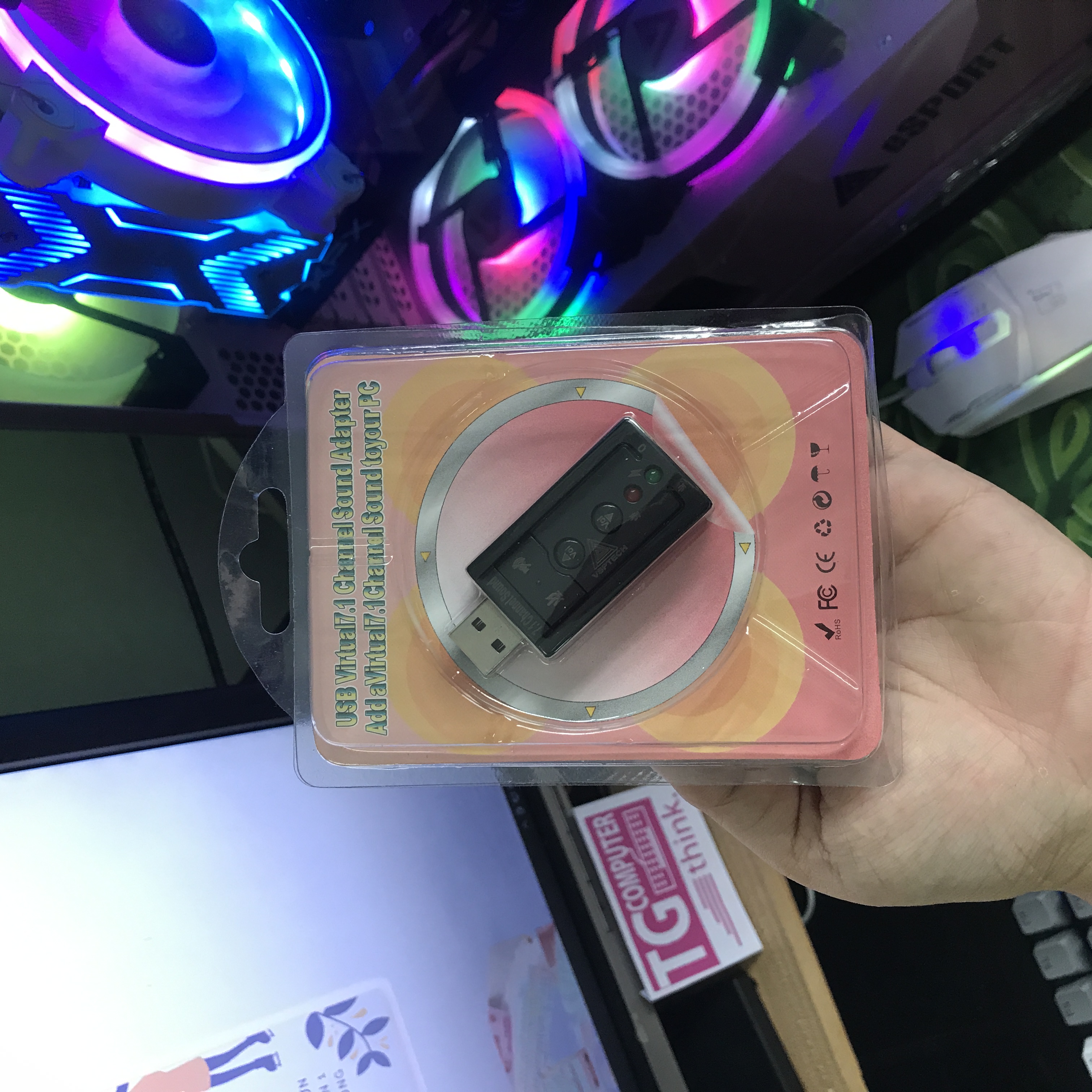 [HCM]USB ra Sound 7.1 âm thanh chuẩn