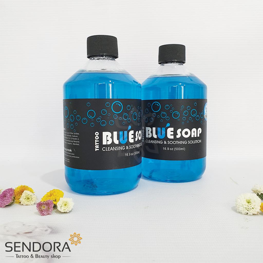 [HCM]Nước vệ sinh hình xăm BLUE SOAP ( 500ml )
