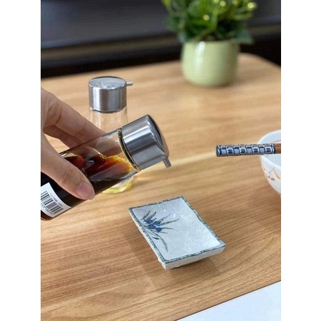 Lọ Đựng Dầu Ăn, Nước Mắm Bằng Thủy Tinh