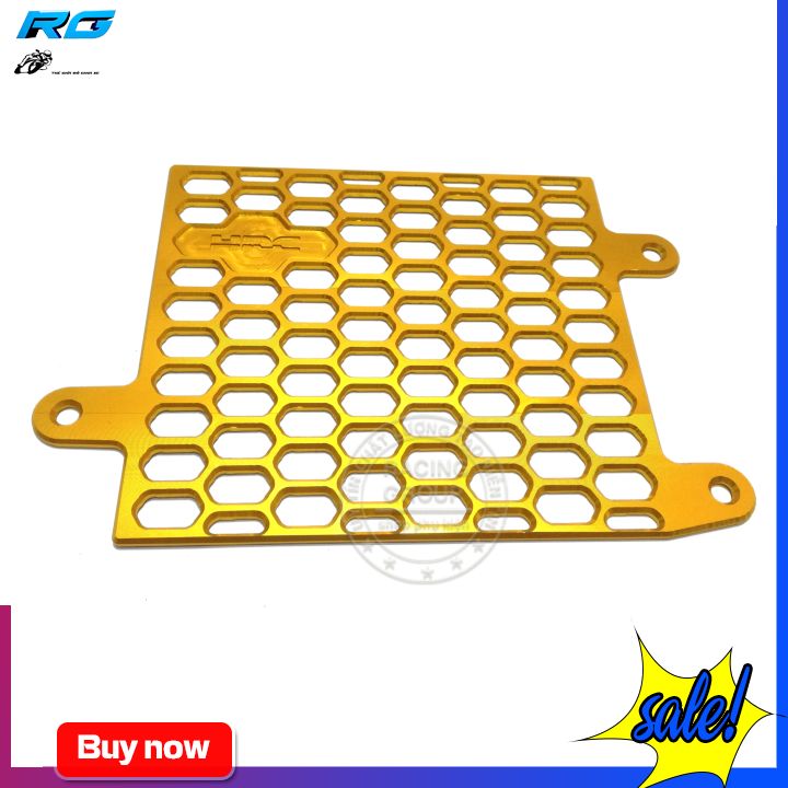 Che Két Nước Xe Máy Vario Nhôm CNC Màu Vàng Chắc Chắn