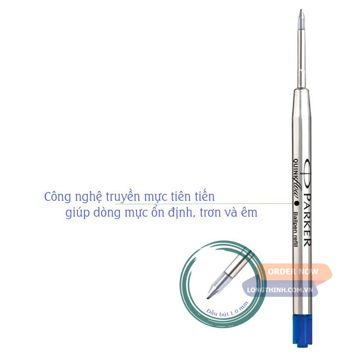 [HCM]Ruột bút bi Parker 1.0 mm