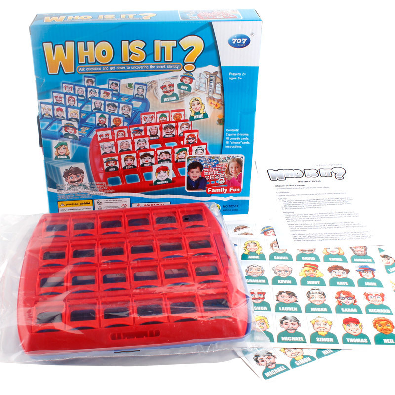 [BoardGame] - Trò chơi đoán tên nhân vật Who is it