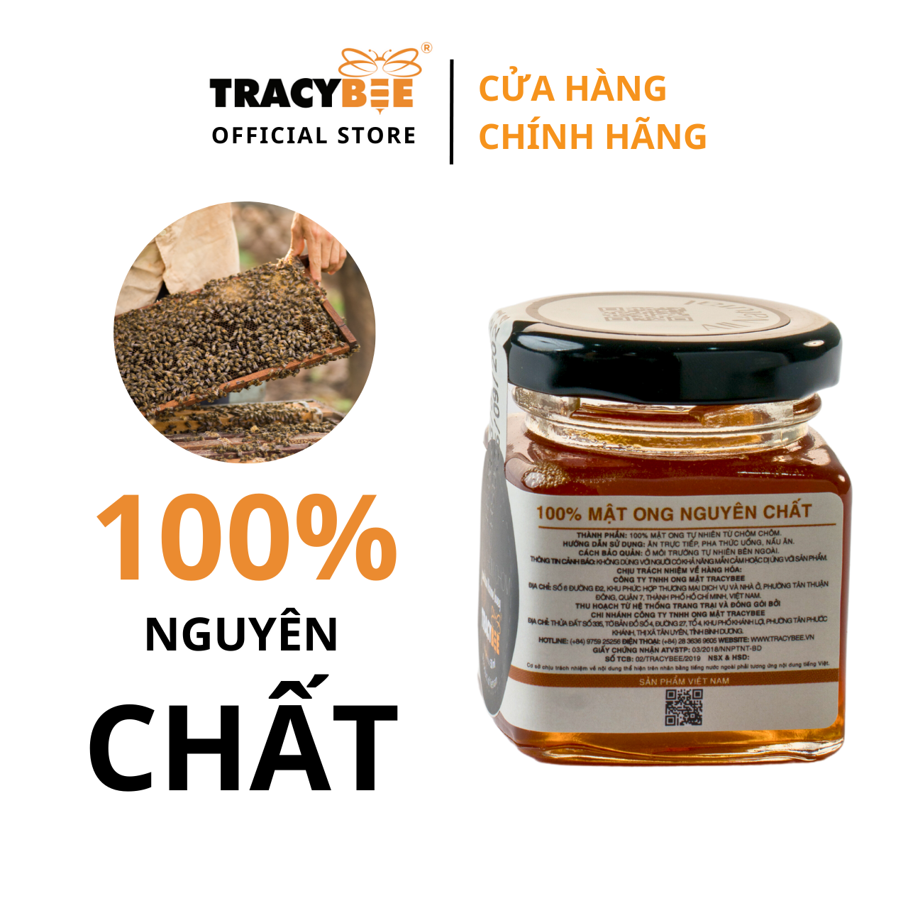 MẬT ONG HOA CHÔM CHÔM 70G