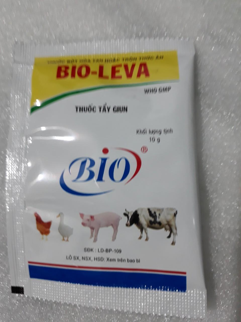 10 GÓI BIO LEVA ĐẶC TR.Ị TẨY GIUN SÁN