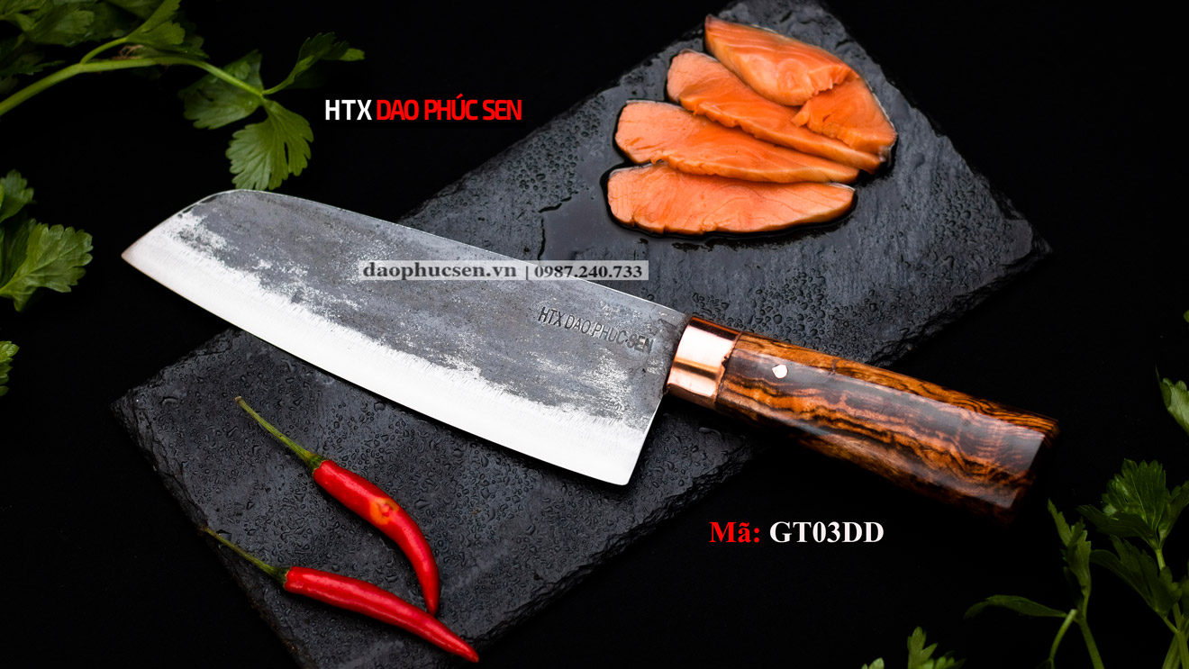 Dao bếp nhíp xe thái kiểu 03 - GT03DD