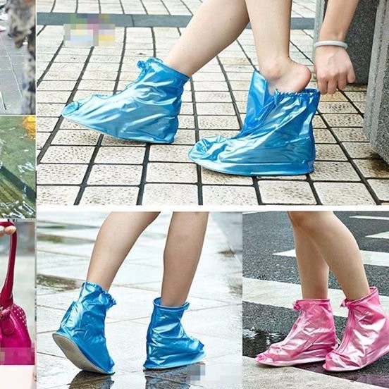 [HCM]Bọc giày đi mưa loại dày