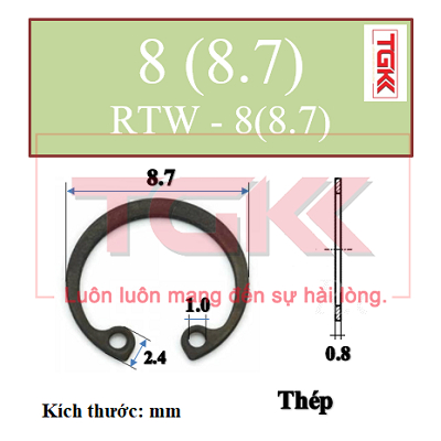 Phanh lỗ 8 - 130