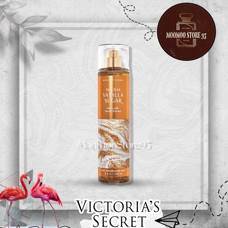 -𝐌𝐨𝐨𝐌𝐨𝐨- Xịt Thơm Toàn Thân Bath & Body Works WARM VANILLA SUGAR ( Mẫu dùng thử 10ml/30ml/50ml)