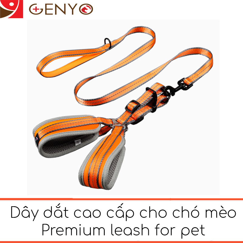 [HCM]Dây dắt cao cấp chó mèo - Dây dắt 050 Size L