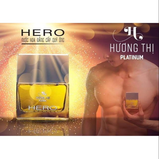 Huong Thi HERO Men's Perfume (50ml bottle)