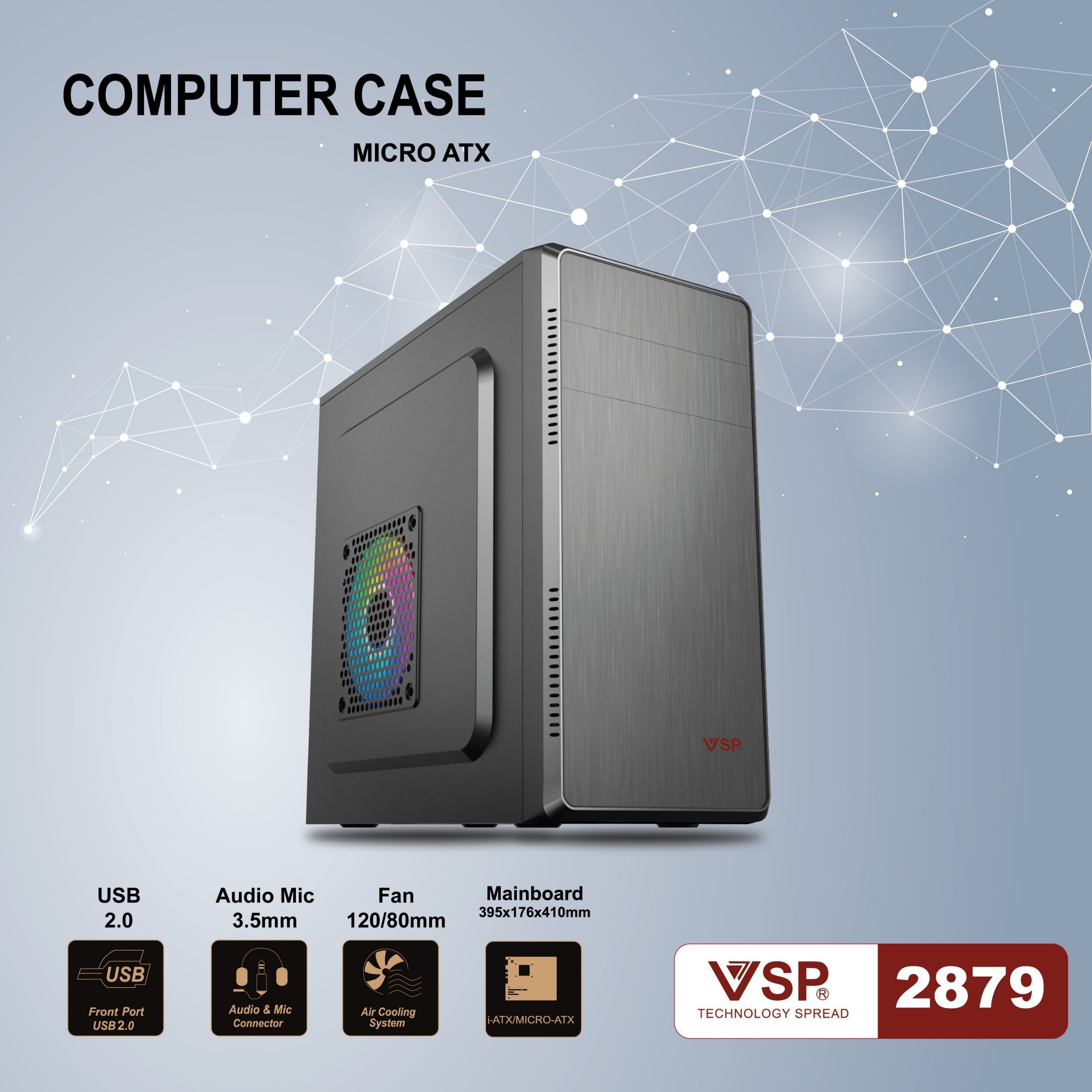 VỎ CASE VSP 28XX - (mATX)