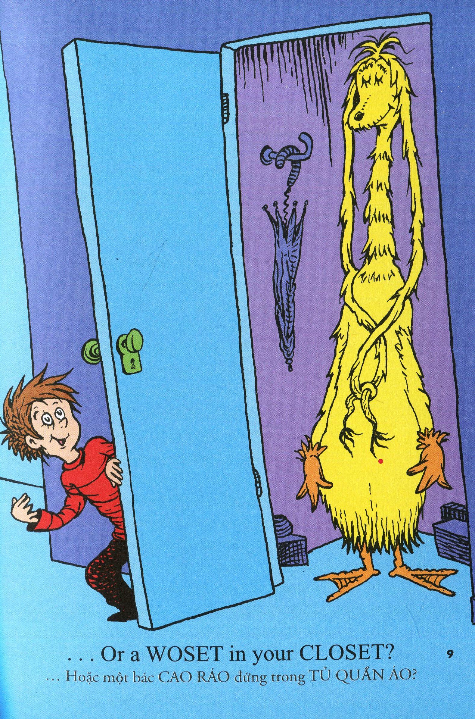 Sách - Dr. Seuss - Trong túi có bạn tóc búi