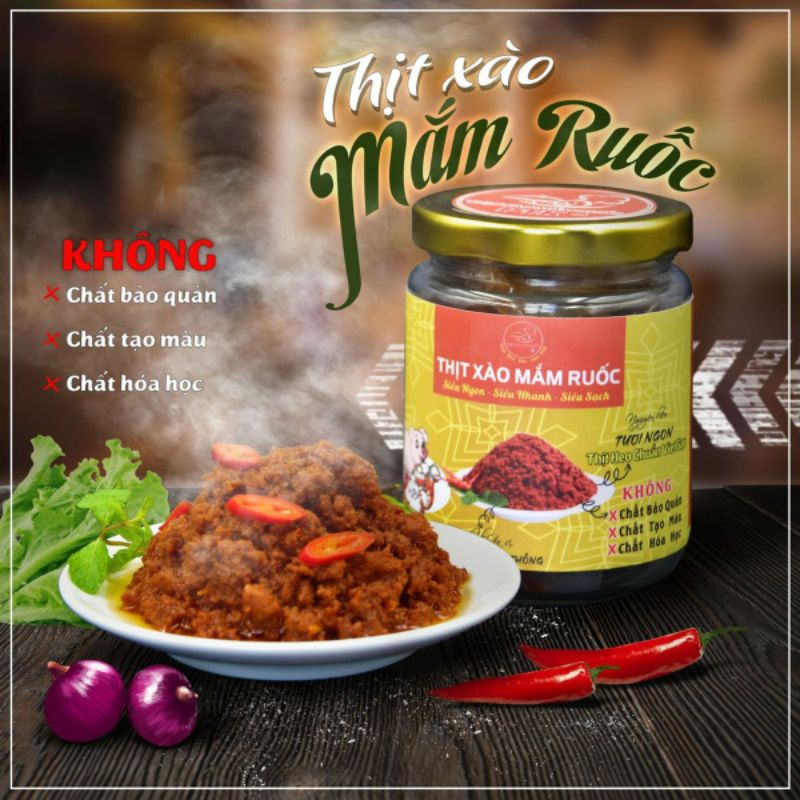 Thịt Xào Mắm Ruốc - PTKThương hiệu: PTK