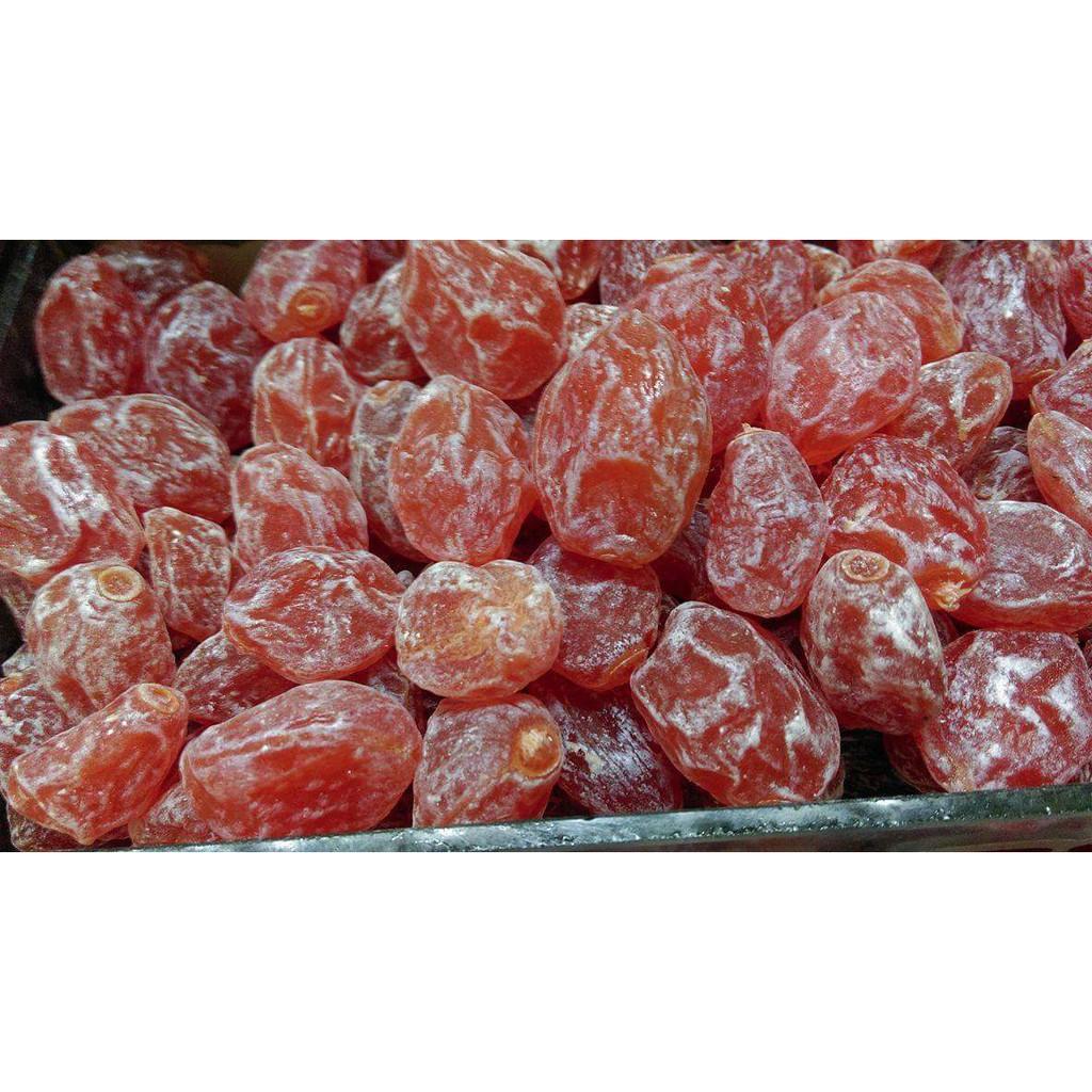 1kg xí muội đỏ bao ngon( 1kg gồm 2 bịch 500g)