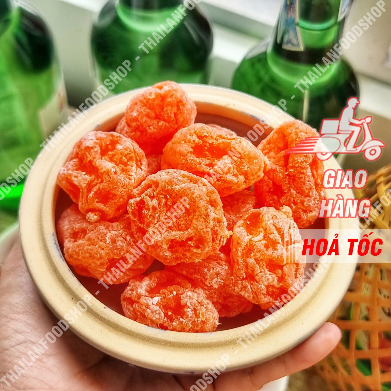 Xí Muội Mơ ( Xí Muội Đào ) Đà Lạt - Lon 500gr